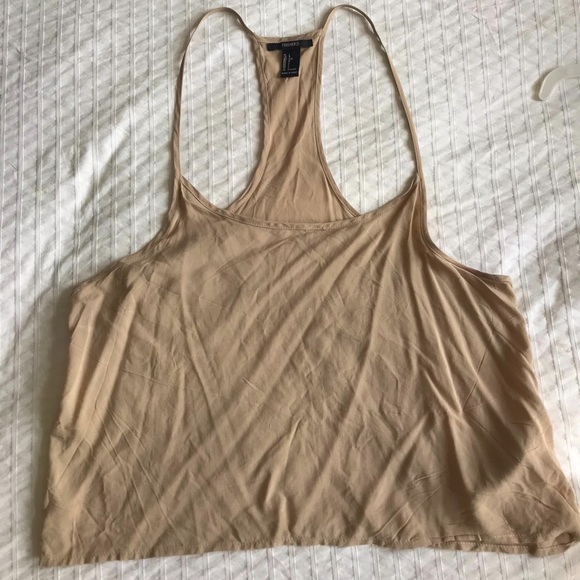 Cute flowy boho top with racerback